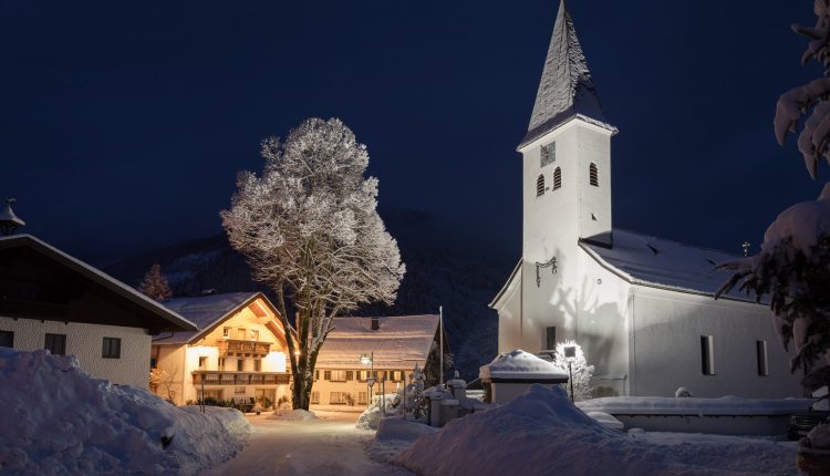 Kirche in Hintersee © SalzburgerLand Tourismus