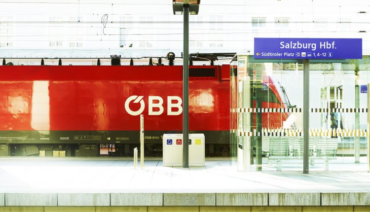 Zug Salzburg Hauptbahnhof © ÖBB-Philipp Horak