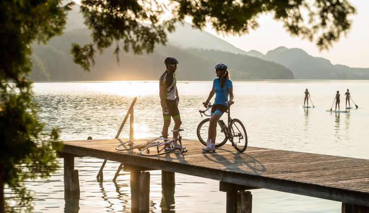 Rennradtour zum See