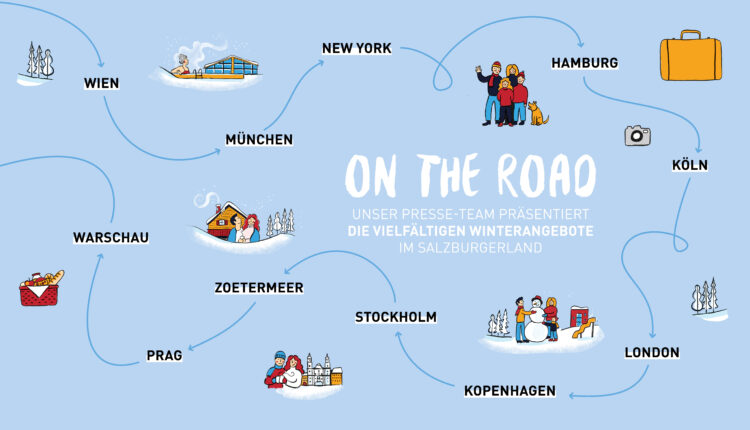 Route der Presseinitiativen im Winter